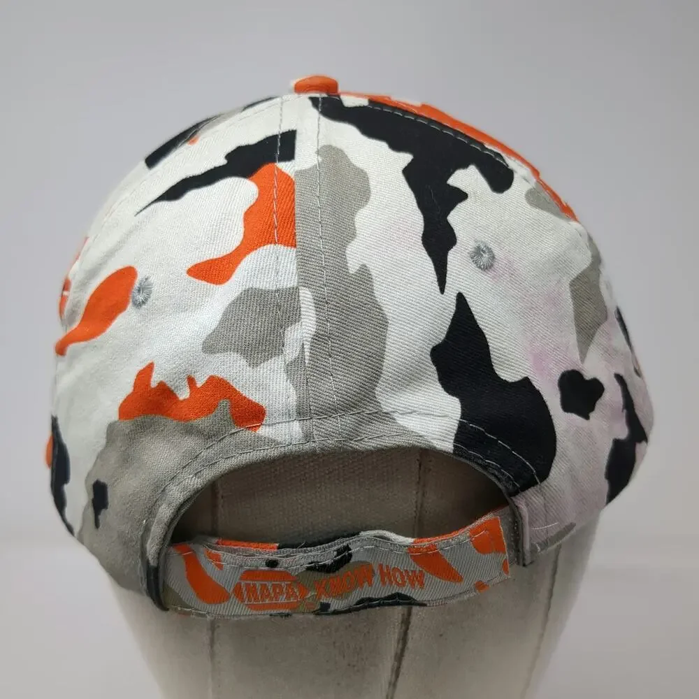 NAPA Racing Baseball Cap White Camo One Size Slideback Hat Cotton Racing Logo